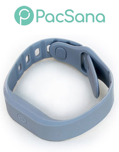 PacSana logo and bracelet